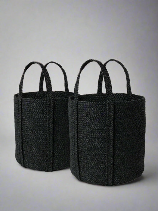 Kata Basket with handle - Black