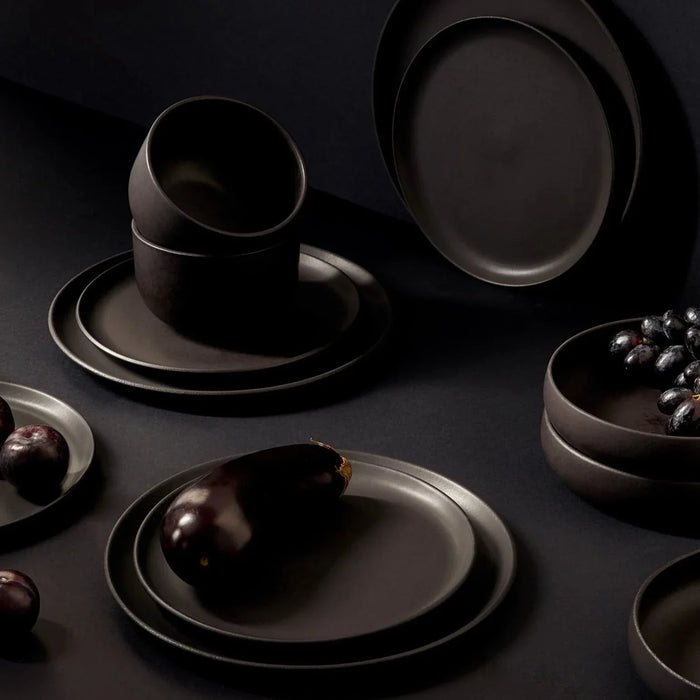 Tunisian Stone Savor Bowl - Matte Black
