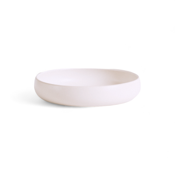 Stone Tunisian Pasta Bowl - Matte White