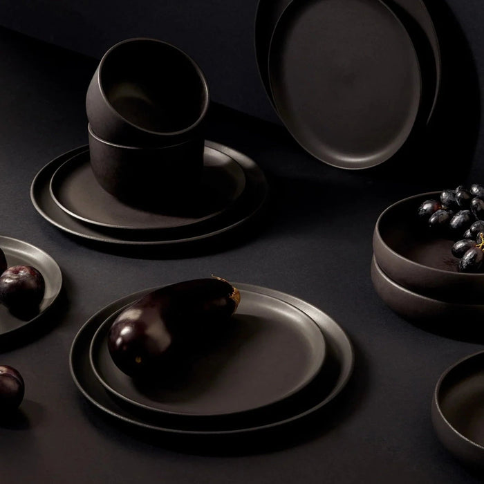 Tunisian Savor Pasta Bowl - Matte Black