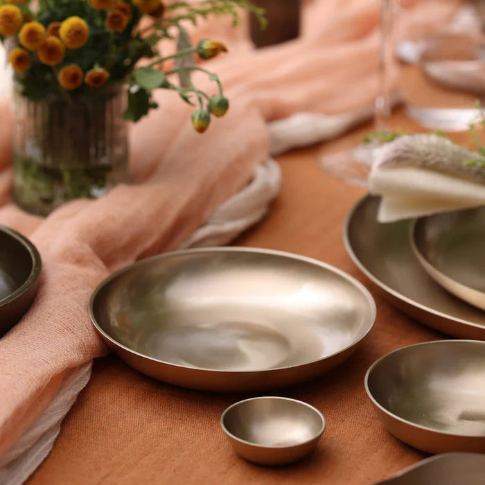 Bronze Kansa Dip Bowl, Set of 4