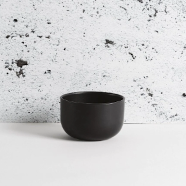 Tunisian Stone Savor Bowl - Matte Black