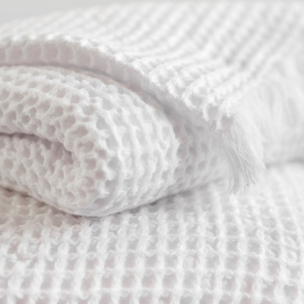 Mungo Organic Belgian Waffle Hand Towels