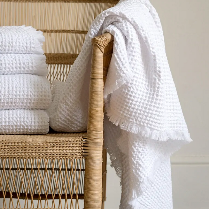 Mungo Organic Belgian Waffle Hand Towels