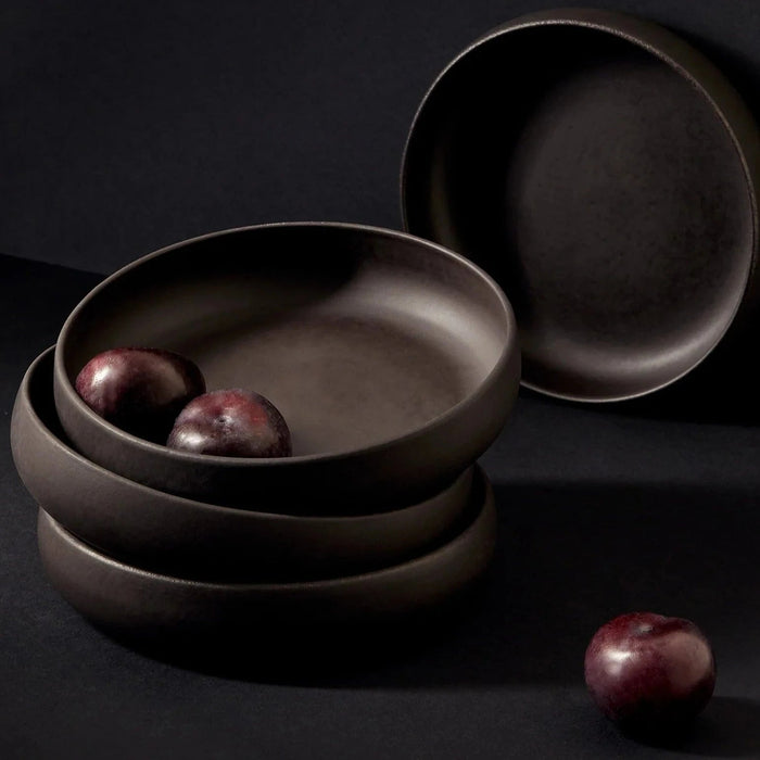 Tunisian Savor Pasta Bowl - Matte Black